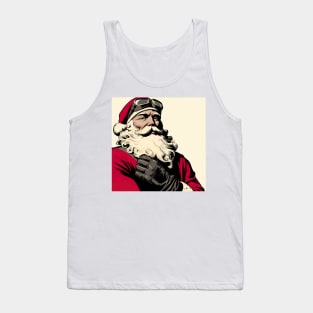 Santa Daddy, Leather Man Tank Top